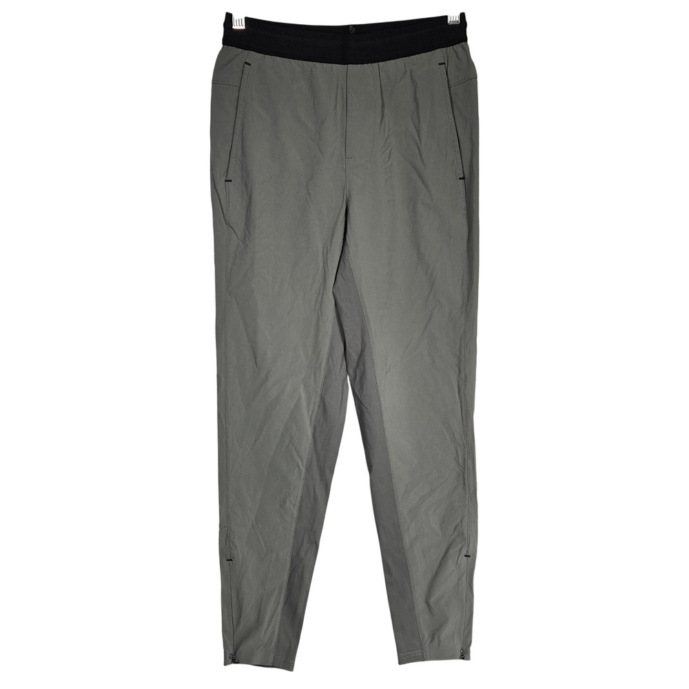 Everlane The Everyone Sweatpant E2 Trousers Gray Tech Lightweight Side Zip Ankle